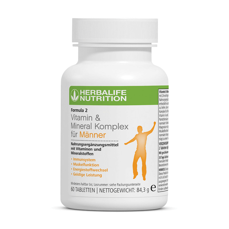Herbalife - Formula 2 Vitamin & Mineral Komplex für Männer