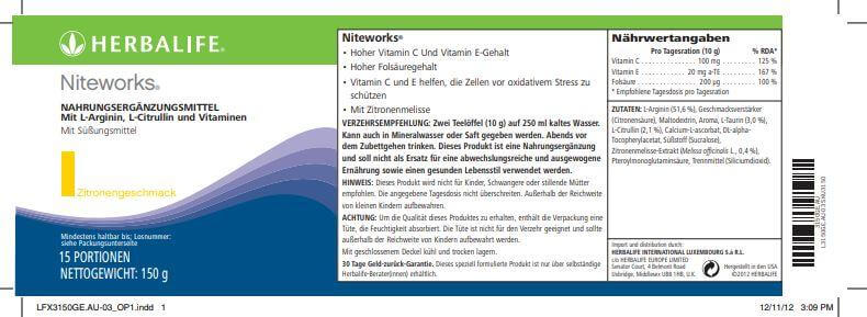 Herbalife - Niteworks®
